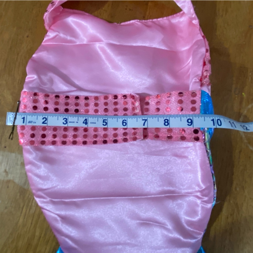 Pink‎ and Blue Mermaid Costume for Pets - Picture 4 of 4